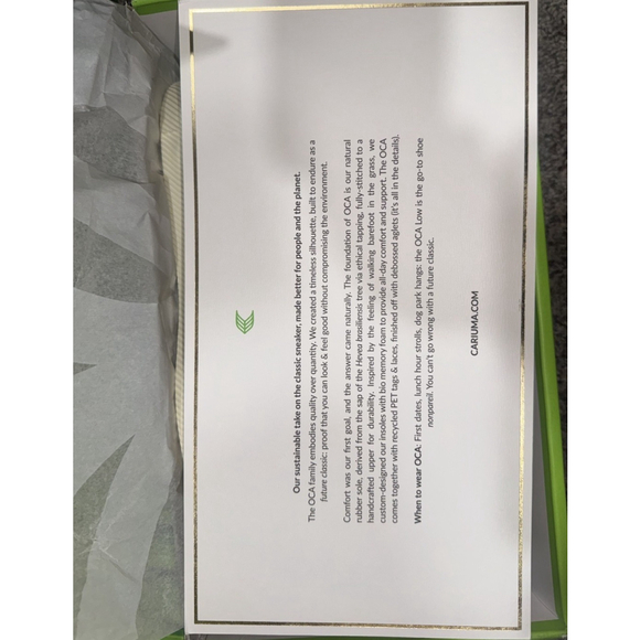 ❤️Cariuma Women's 8.5 Men's 7 OCA Low Cloud Grey Suede Sneaker - $105 - Picture 9 of 15